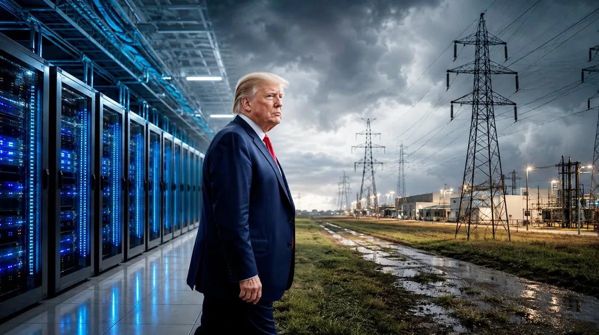 Trump declaró una emergencia eléctrica en EE.UU. por el crecimiento de los data centers y la inteligencia artificial