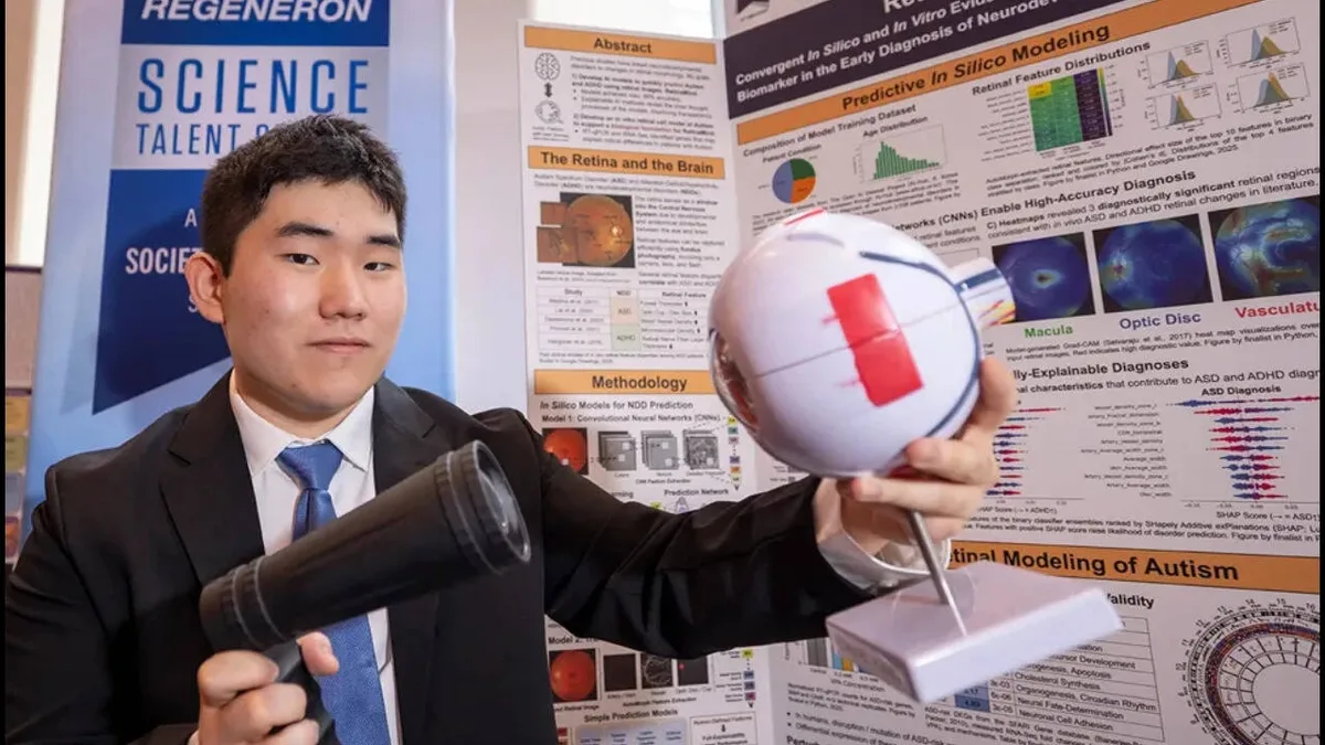 Meet Edward Kang, 17, who trained AI to screen for autism and ADHD