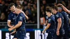 Edinburgh top URC after bonus-point win over Zebre