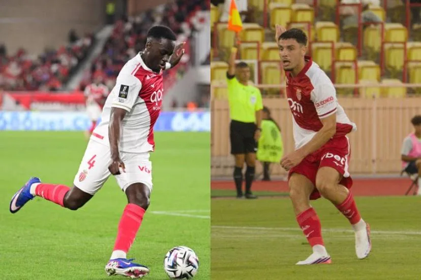 Jordan Teze et Matthis Abline absents du groupe de Monaco pour le déplacement au Havre