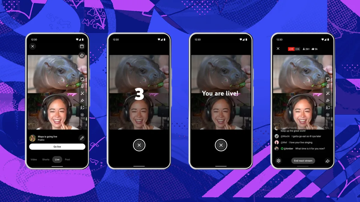 YouTube is giving livestream communities more ways to play, pay, and participate