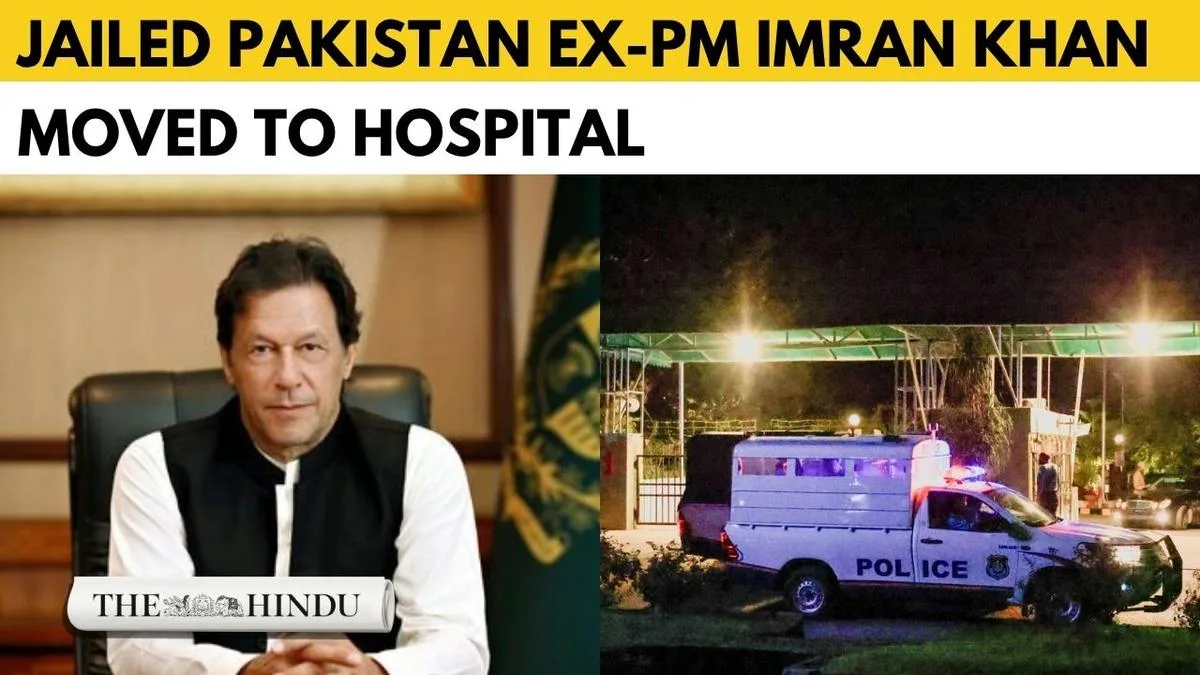 Watch: Jailed Pakistan ex-PM Imran Khan moved to hospital after court order