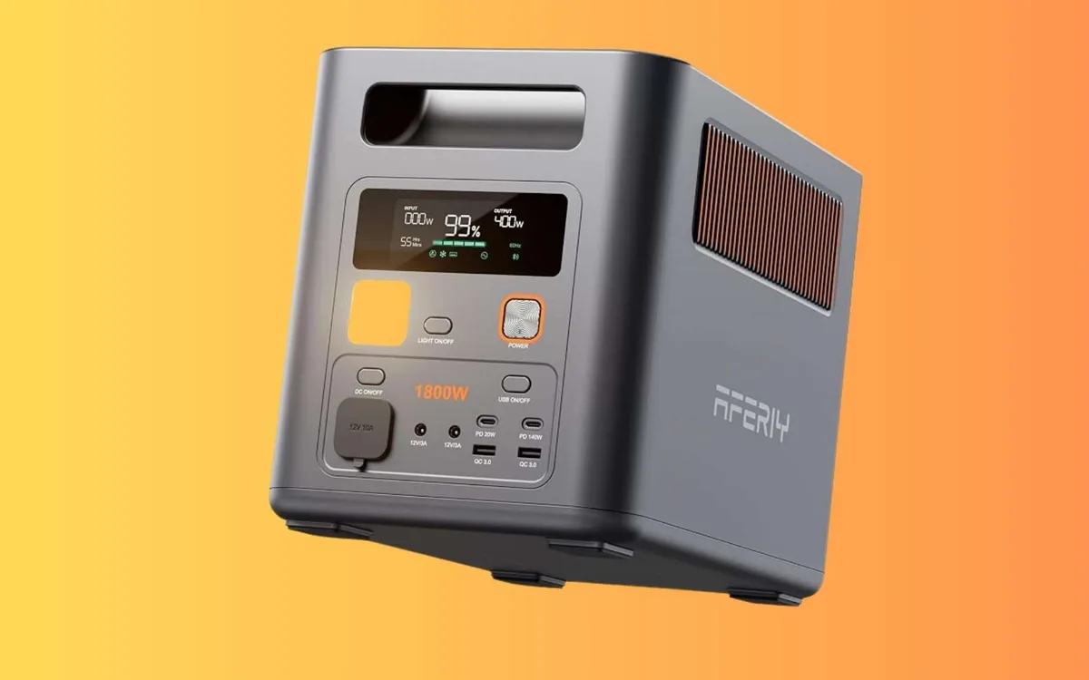 Cette station électrique AFERIY de 1 800 W passe sous les 500 € chez Amazon