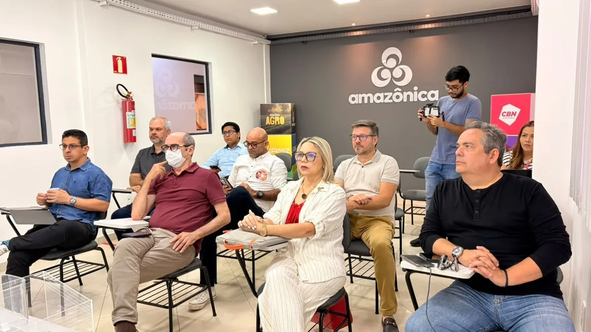 Representantes de candidatos ao Senado no AP participam de reunião sobre debate na Rede Amazônica