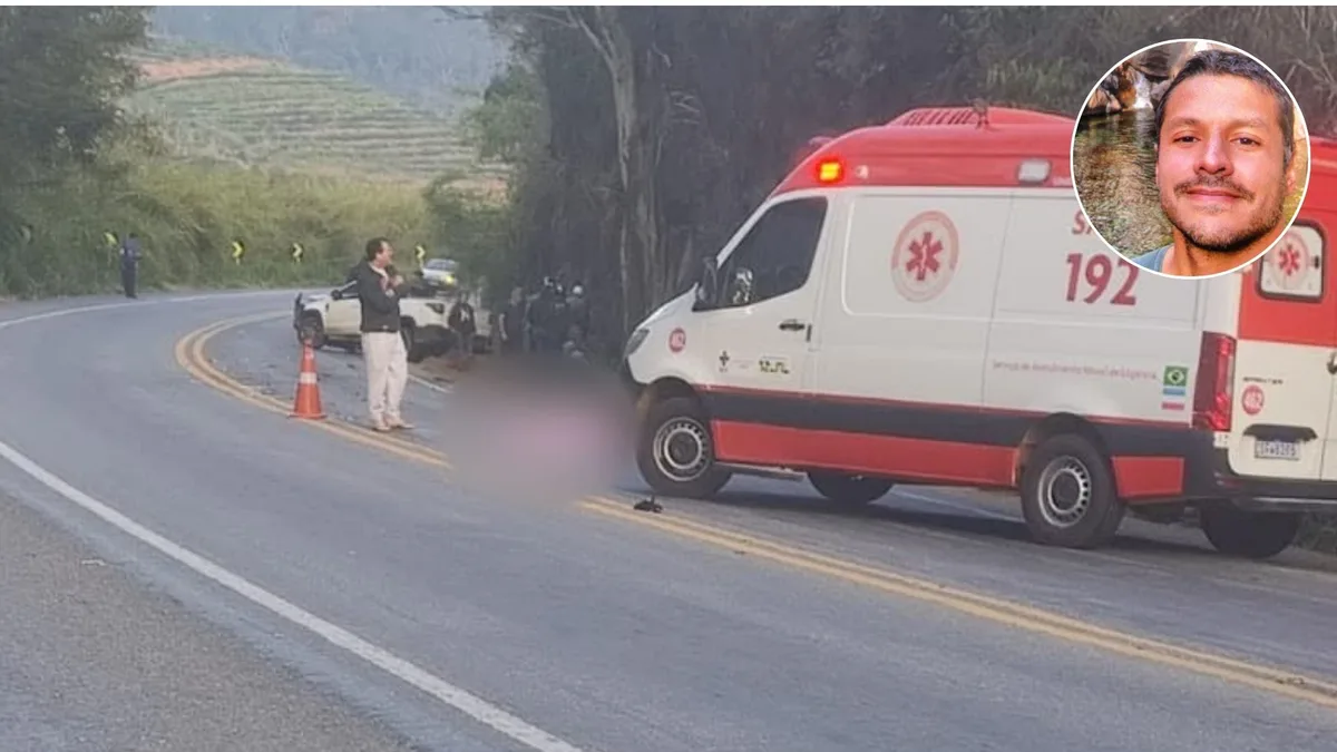 Sargento do Corpo de Bombeiros morre em acidente na BR 262, em Iúna