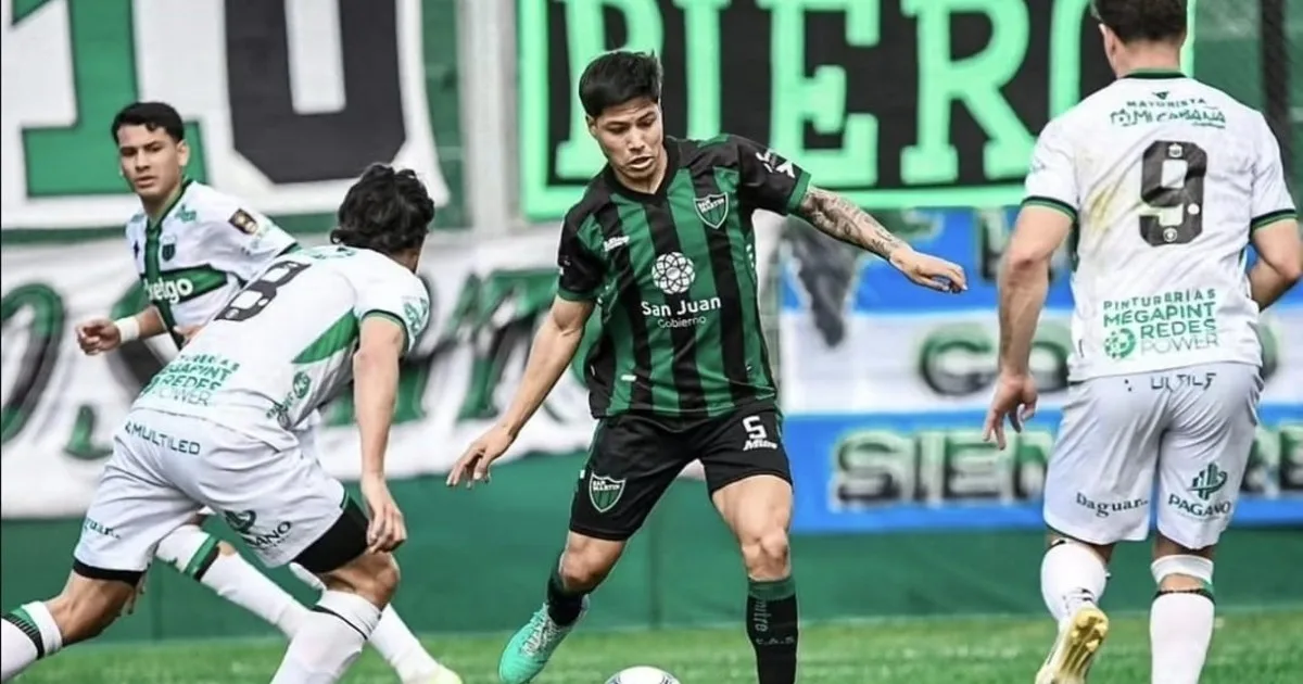 San Martín (SJ) mantuvo la ventaja del partido suspendido y le ganó 1-0 a Chicago