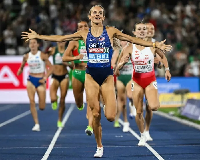Britain’s Georgia Hunter Bell surges to emphatic 1500m European gold