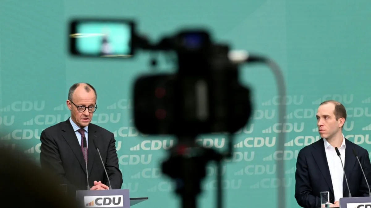 Hamburgs CDU-Landeschef Thering: Merz muss notfalls Vertrauensfrage stellen