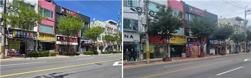 속초시, 설악로데오거리 가로환경 정비…12월 말 마무리