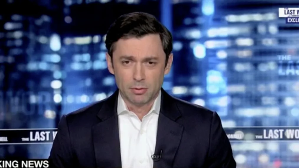 Ossoff Says Trump Is Conflicted on AI Due to Family Investments