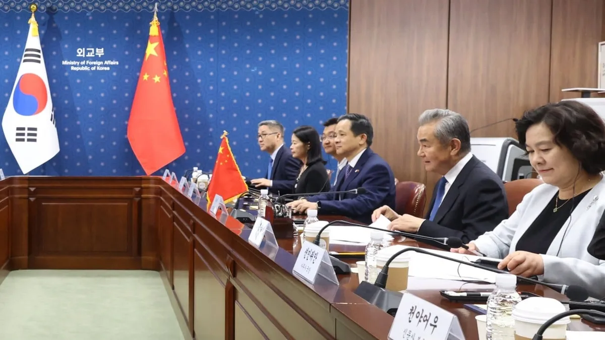 China’s top diplomat Wang Yi seeks to improve Seoul ties amid US-South Korea friction