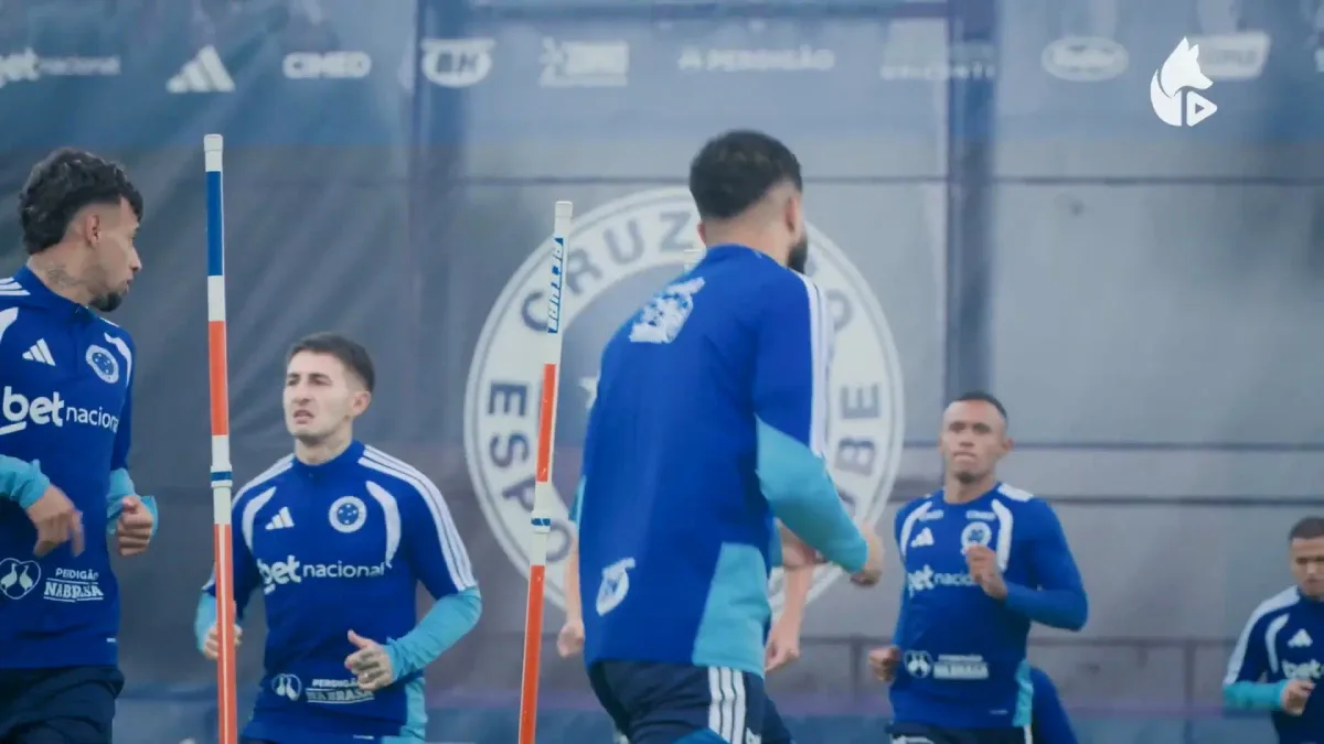 Cruzeiro treina para manter boa fase no Campeonato Brasileiro