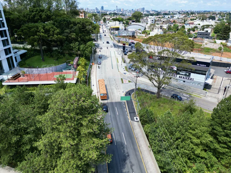 Liberado importante cruzamento na “entrada” de Curitiba, no Campina do Siqueira