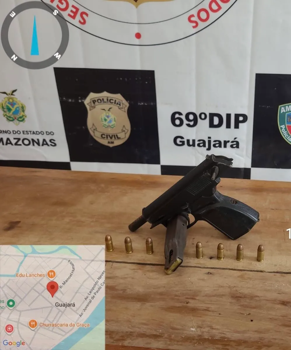Suspeito de série de furtos de motos em Cruzeiro do Sul é preso no Amazonas