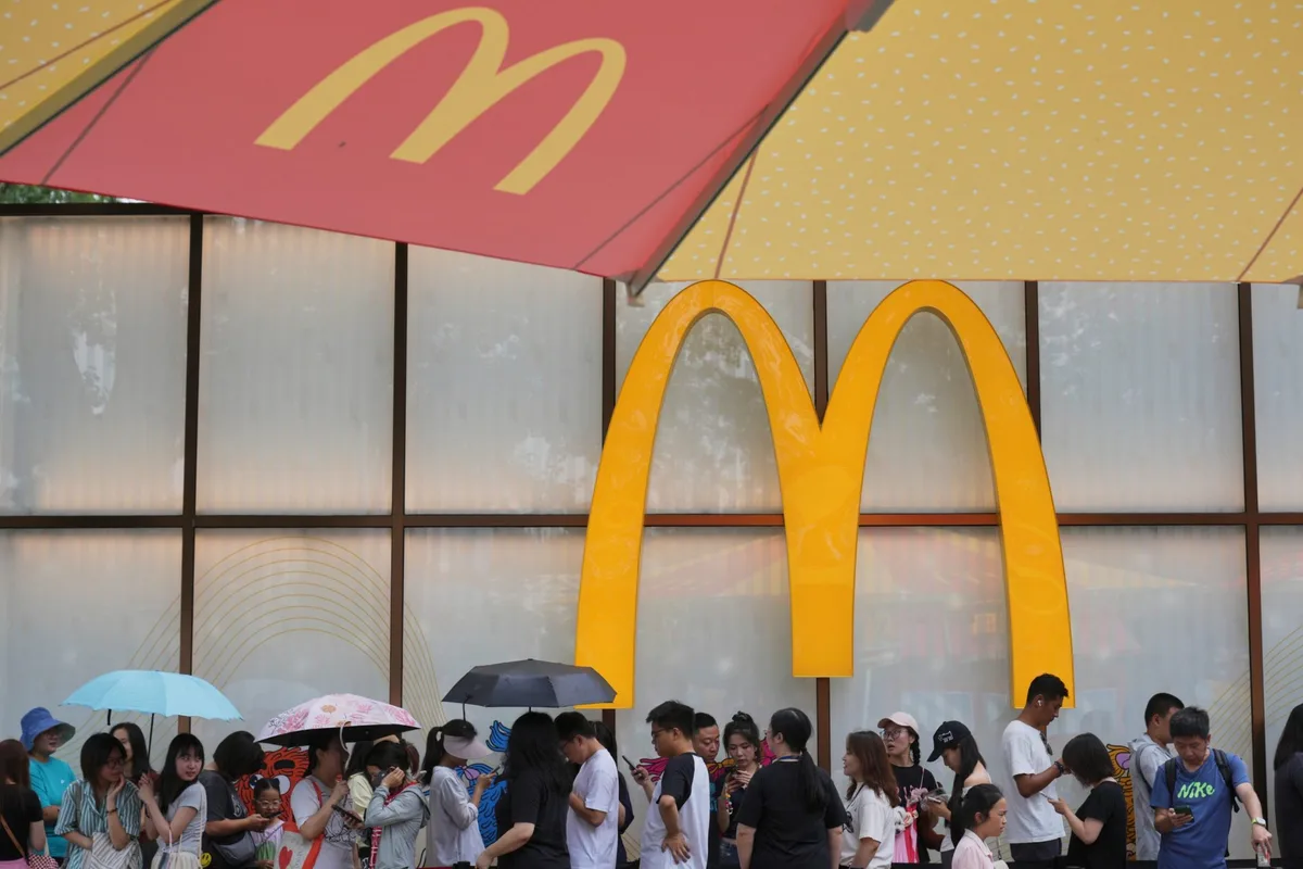 U.S. and China are divided on tariffs, but fast food is their common ground as burgers come to China and boba tea grows in the U.S.