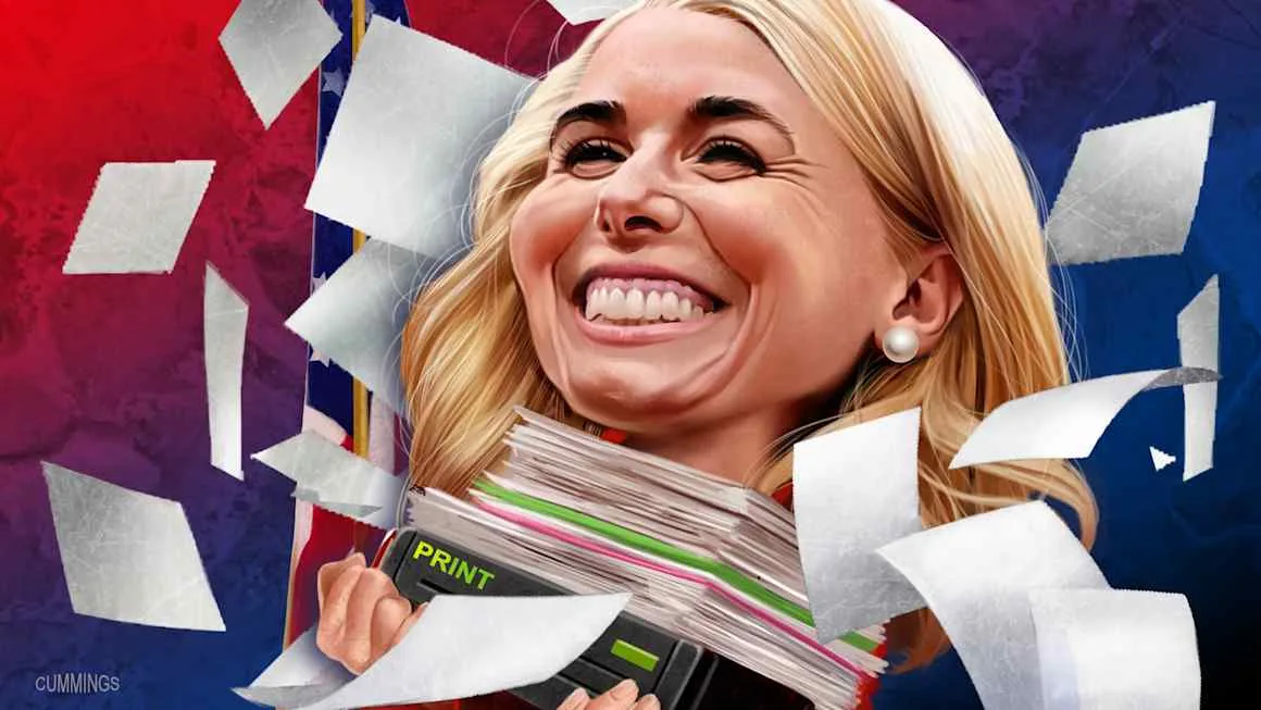 Natalie Harp, the devoted ‘human printer’ in Trump’s entourage