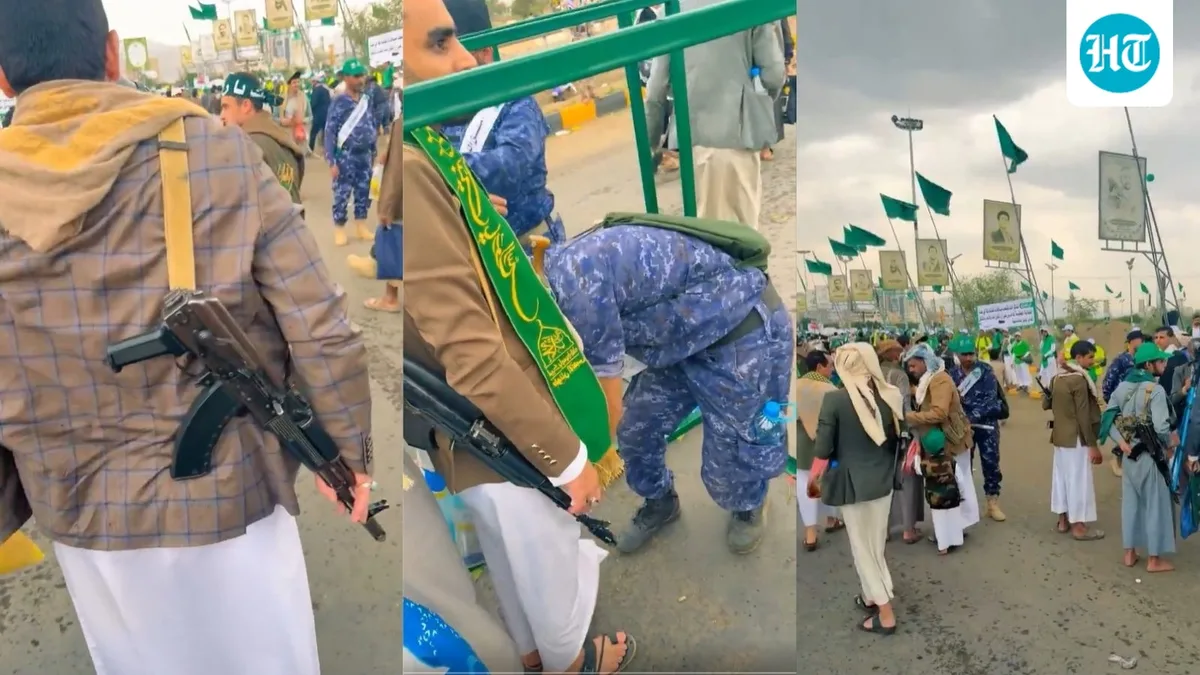 Rifles okay please: Yemen security check visuals spark internet buzz, X users include Grok | Watch