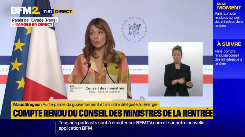 Budget 2027: pour Maud Bregeon, il faut "ouvrir le débat à une contribution raisonnable des retraités"