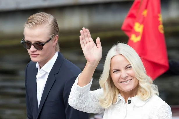 Norway's Crown Princess shares photos of disgraced son as she celebrates silver wedding anniversary