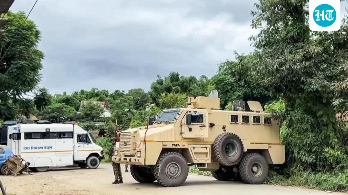 Manipur: Remains of 4 Nagas shot dead brought to Senapati hospital amid shutdown