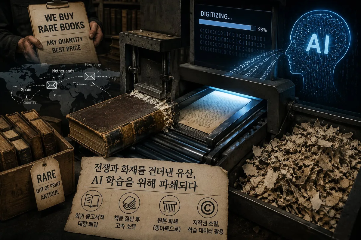 美 시민단체 “AI 기업 책 사재기·원본 폐기는 불공정 행위”