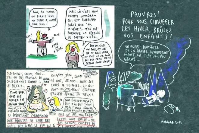 Un bédéiste et professeur d’histoire visé par une plainte pour des dessins à caractère «pédopornographique»