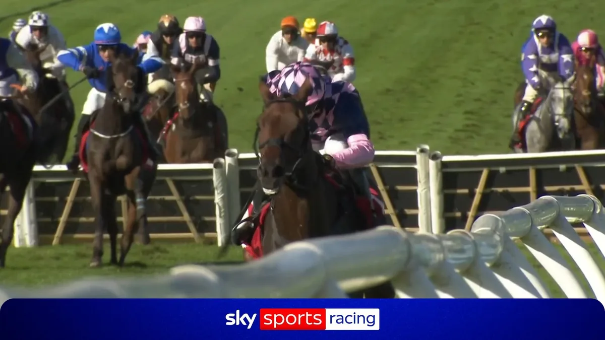 Pioneer Pete dominates the 'Welsh Champion' Hurdle | Full Race Replay