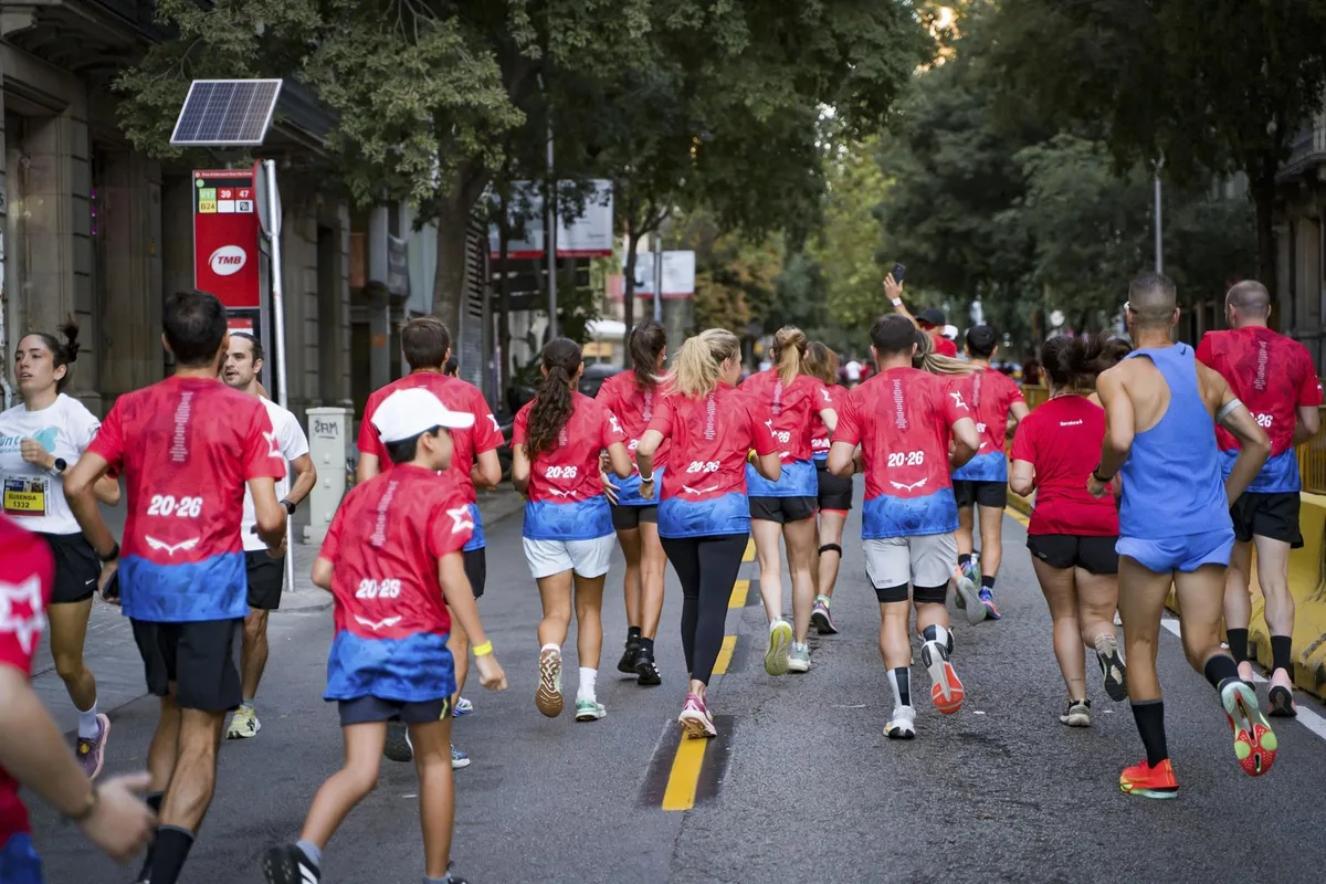 La Bimbo Global Race en Barcelona contribuirá con 344.000 rebanadas al Banco de Alimentos