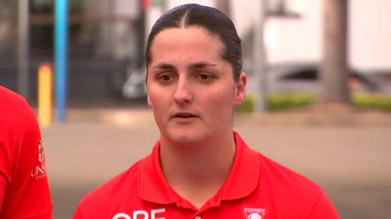 Swans AFLW coach, captain address scandal