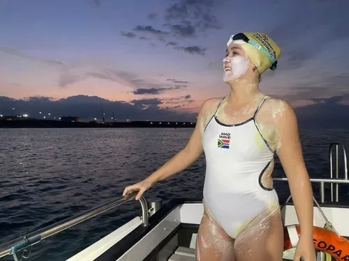 From Pringle Bay to France: Amber-Rose Berry's record-breaking English Channel swim