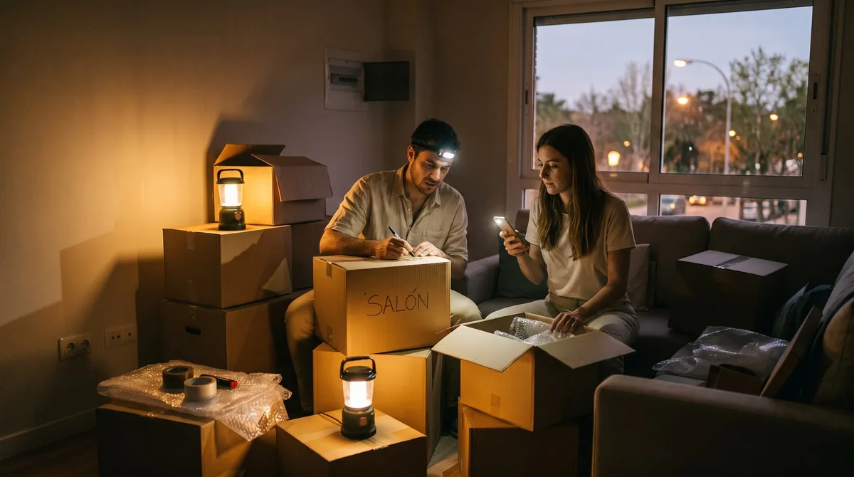 Cómo tener electricidad en un piso nuevo el mismo día que entras en él: los contratos están vinculados a un contador y a una propiedad, pero no a una persona