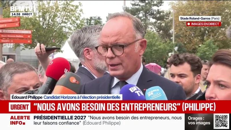 Réformes économiques: "Le courage en politique c'est de dire ce qu'on croit juste pour le pays, y compris quand ce n'est pas populaire" assume Édouard Philippe