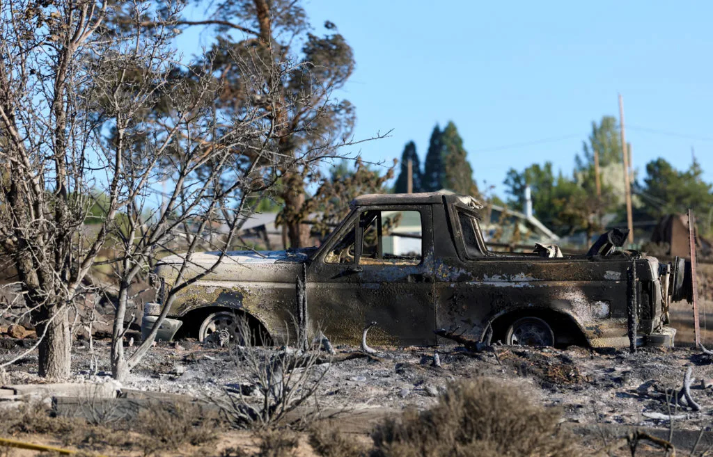 Evacuations ordered in rural Texas as wildfire mushrooms within hours