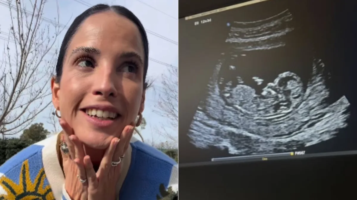 Cande Molfese reveló el sexo de su bebé y el particular nombre que eligió: el tierno video