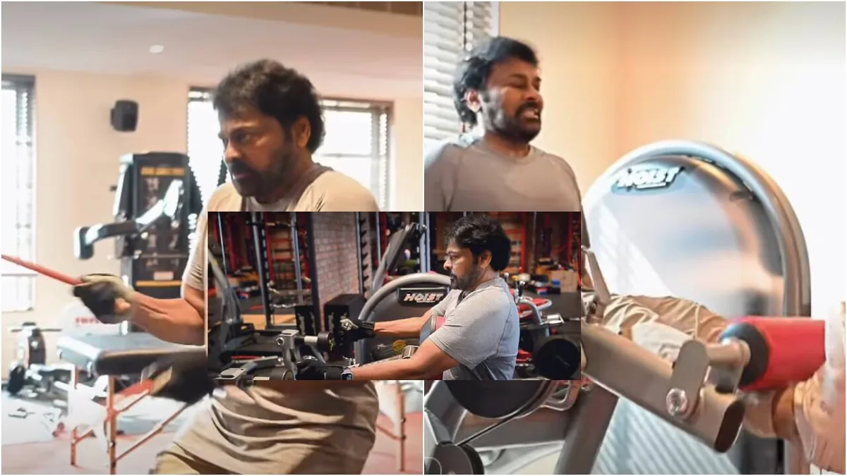 Chiranjeevi's fitness routine at 71, includes strength training and rope drills