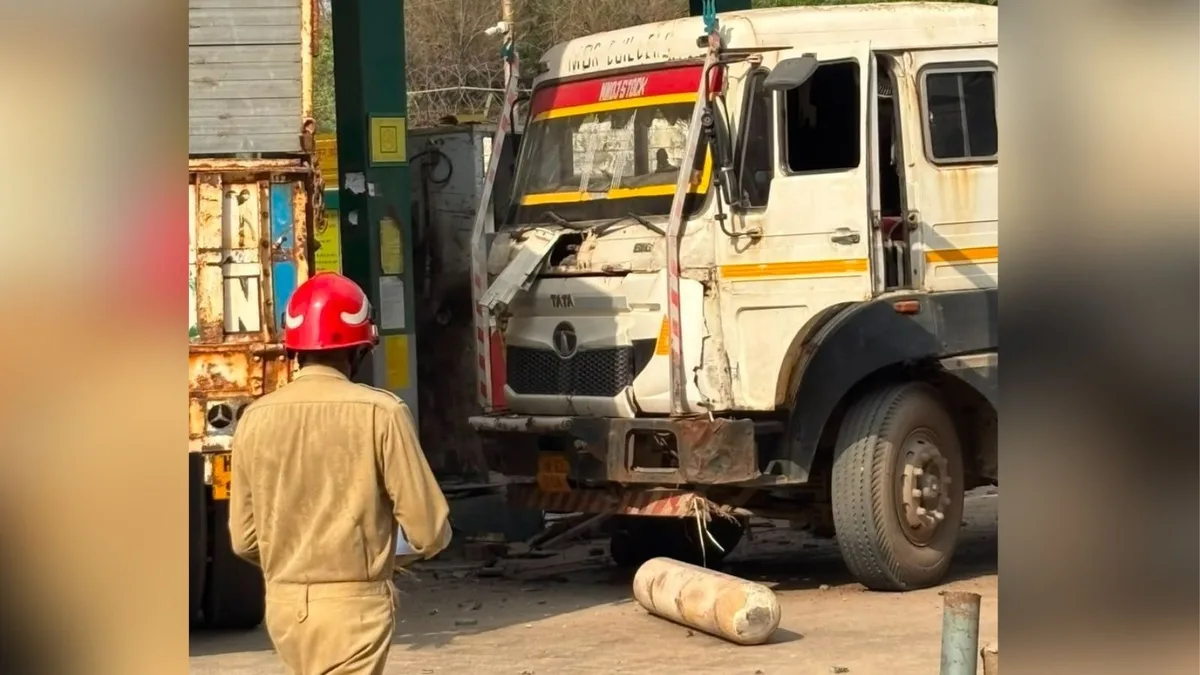 Three killed, several injured after gas tank explodes at CNG station in Delhi's Tikri Kalan