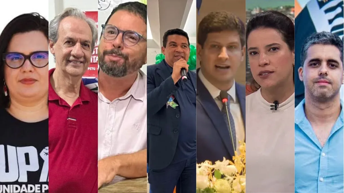 Caminhada, gravações e panfletagem: como foi agenda dos candidatos ao governo de PE nesta sexta-feira