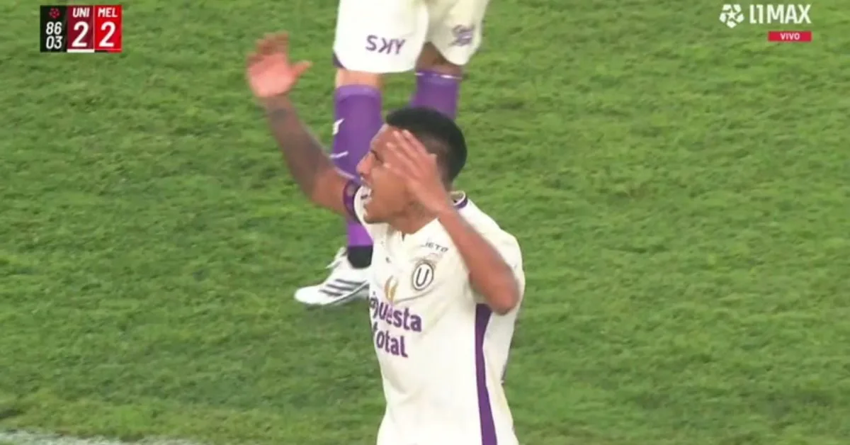 Goles y doblete de Alex Valera para increíble empate de Universitario vs Melgar en apenas dos minutos por Torneo Clausura 2026
