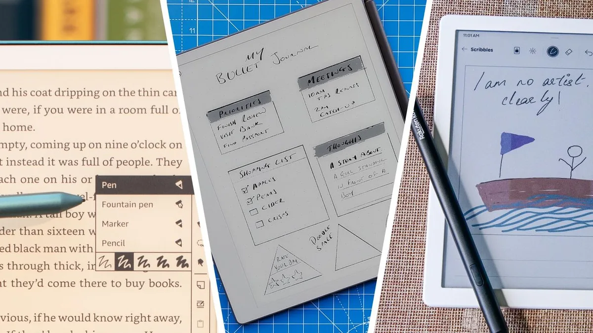 The new reMarkable Paper Pure wowed us with its 'flawless' pad-and-pen experience, but it's far from the only great handwriting tablet on the market — here are our top alternatives