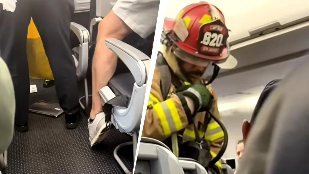 Thought this is it: Laptop catches fire on US flight; 4-5 passengers burned