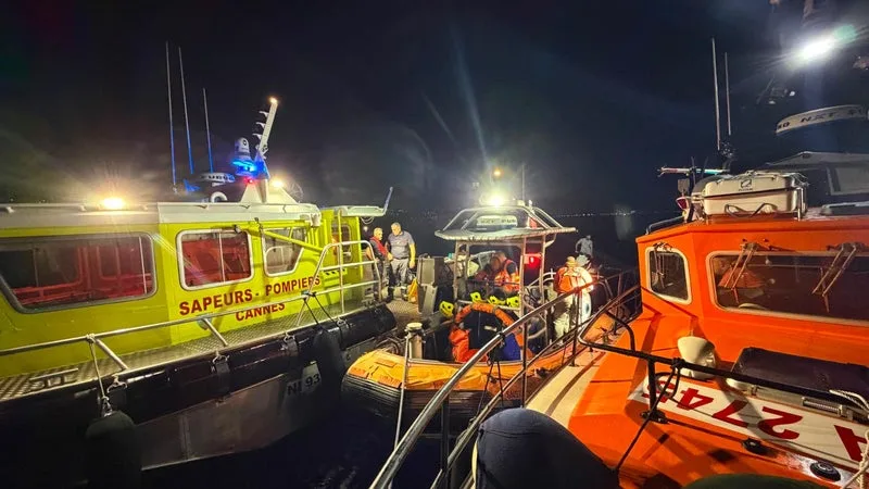 Collision en mer dans les Alpes-Maritimes: l'un des bateaux n'a pas respecté "les règles de privilège" et circulait à une vitesse "élevée"