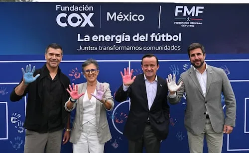 Fundación Cox y FMF unen fuerzas por el futbol; buscan transformar comunidades en México