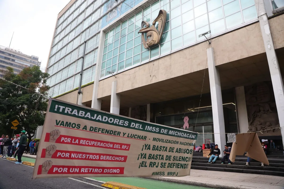 Megamarcha de trabajadores del IMSS en CDMX: ¿A qué hora inicia y qué calles cerrarán el 13 de octubre?