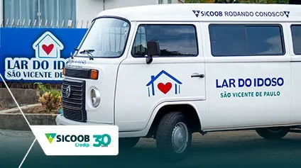 Projeto apoiado pela Sicoob Credip garante segurança e mobilidade a idosos
