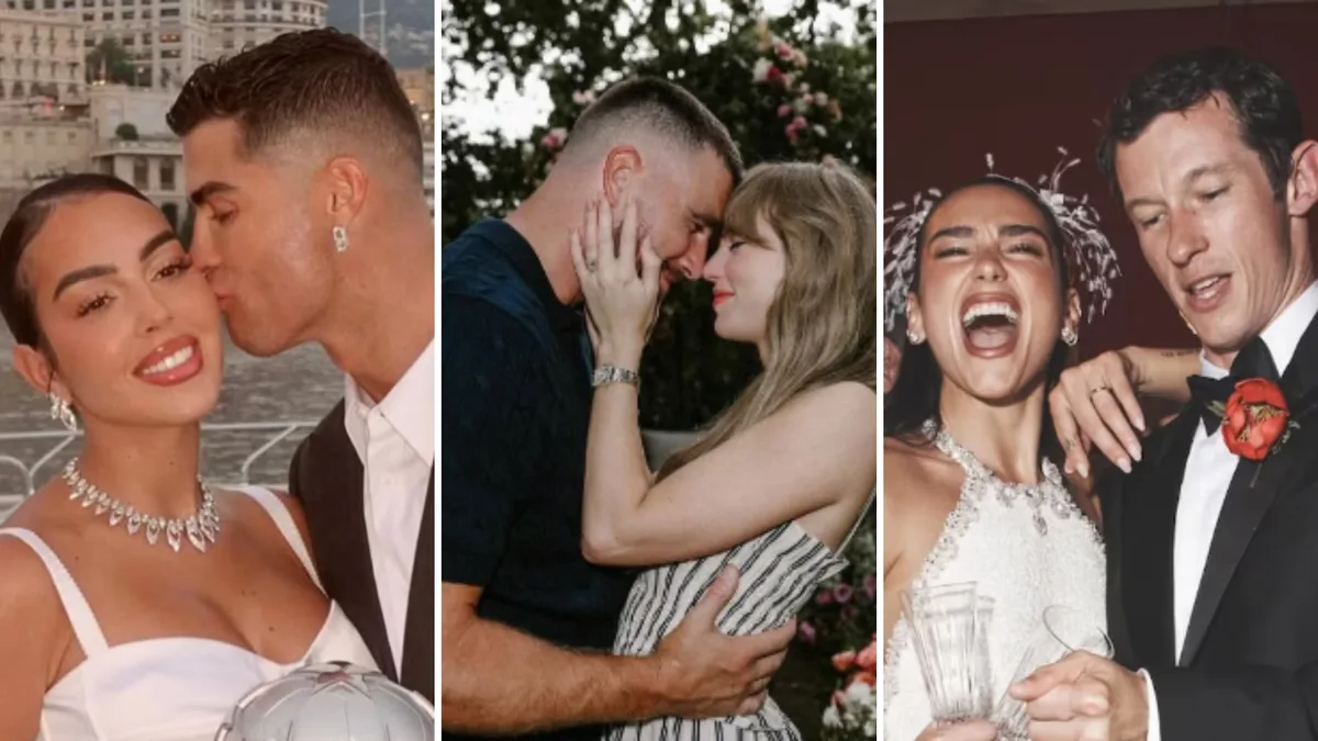 Taylor Swift, Dua Lipa y Cristiano Ronaldo: las bodas de celebridades que marcaron el 2026