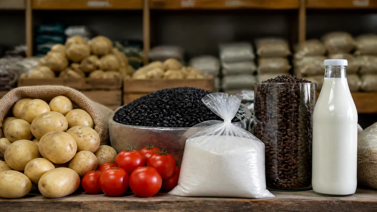 Alimentação e bebidas recuam 0,57% em agosto no IPCA-15