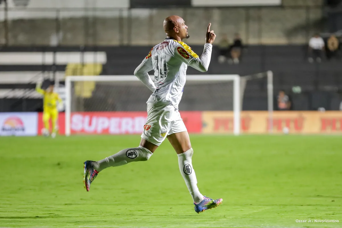 Nicolas Careca marca primeiro gol pelo Novorizontino e quebra jejum de quase 500 dias