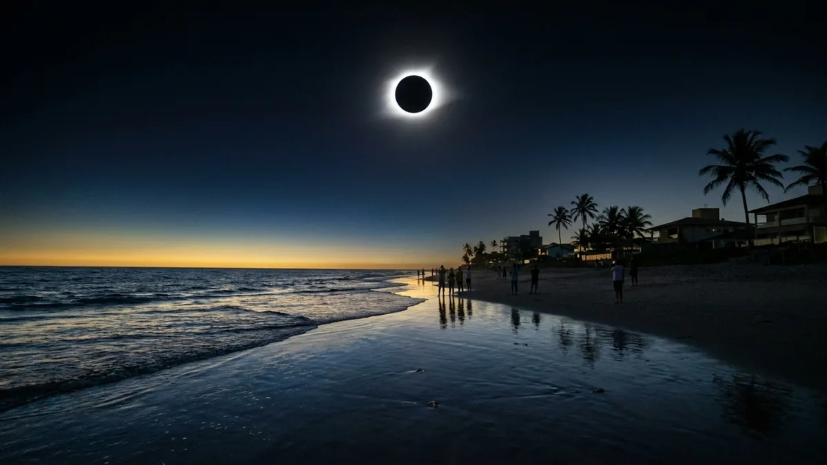 Com 6 minutos e 23 segundos de escuridão, eclipse solar de 2027 terá uma das maiores durações do século