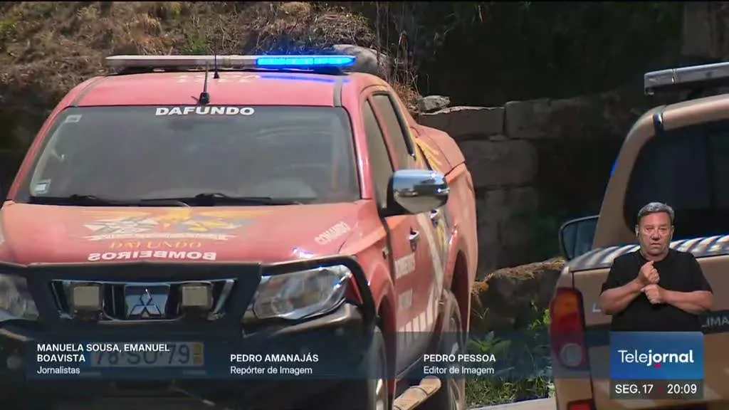 Seis bombeiros feridos no combate às chamas em Ponte de Lima