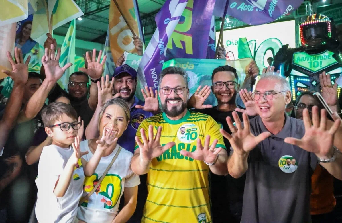 Evento da juventude reúne centenas de apoiadores de Alan Rick no Juventus, em Rio Branco
